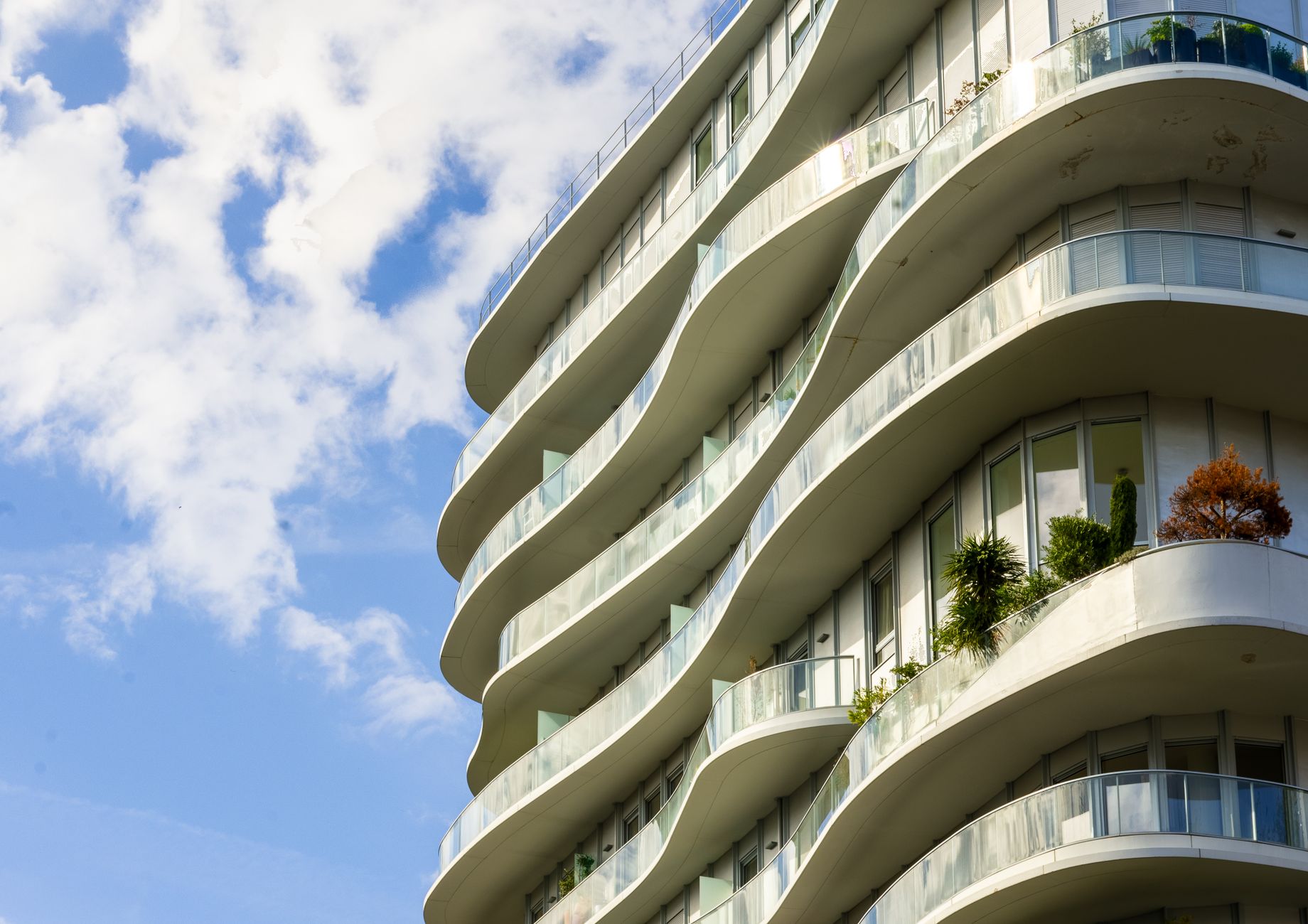 modern apartment building France