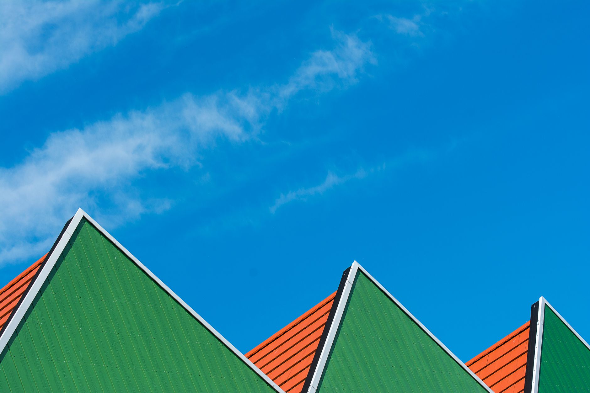 modern architectural roof